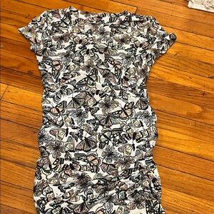 Butterfly Print Dress